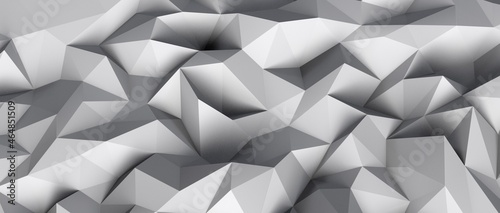 shape. Distorted low poly backdrop with sharp lines.