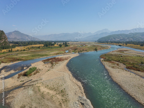 River swat beautiful view from top