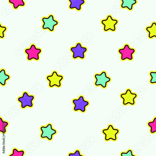 seamless pattern with stars