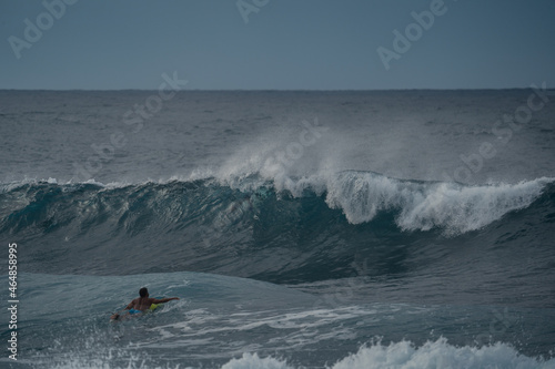 Seascape. surfin in El Altillo. Moya. Gran Canaria. Canary Islands. spain photo