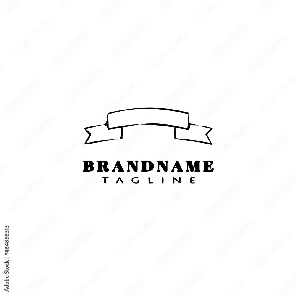 Obraz premium banner logo icon design template black isolated vector illustration