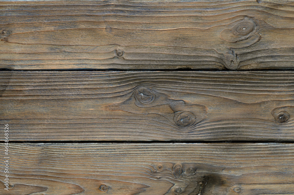 Naklejka premium Abstract background of old wooden boards. Closeup topview for artworks.