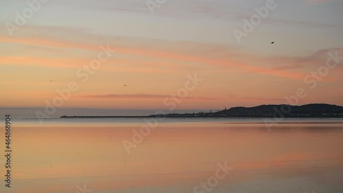 Dawn over Dublin Bay, Ireland