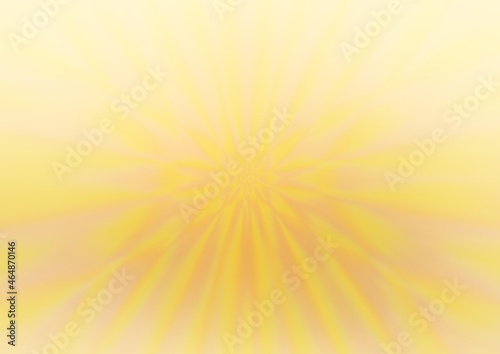 Light Yellow, Orange vector abstract bokeh pattern.