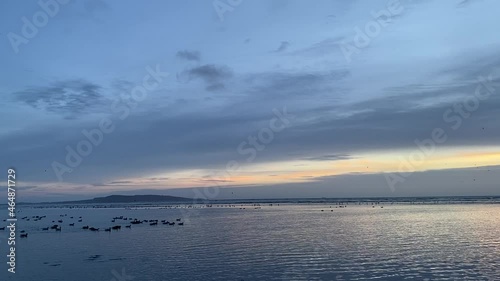 Dawn over Dublin Bay, Ireland