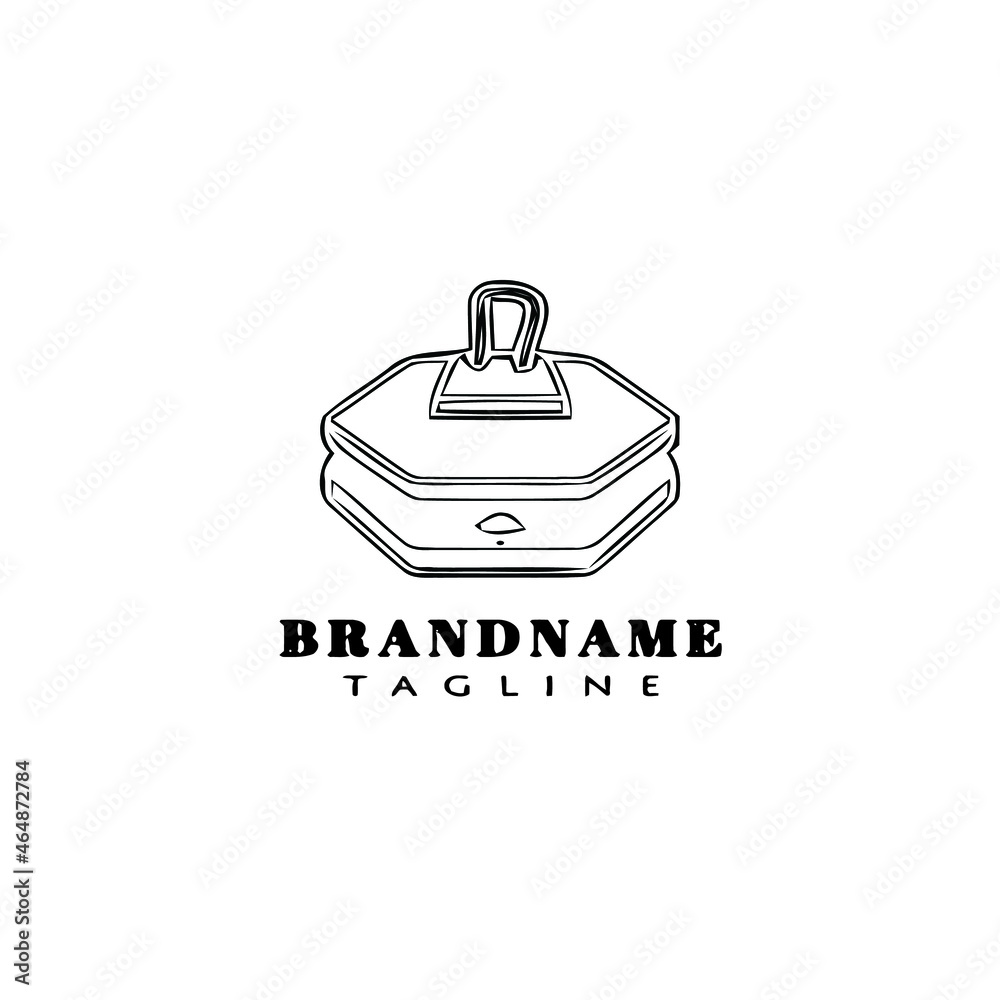 castanet logo cute design icon template black isolated vector illustration castanet logo cute design icon template black isolated vector illustration
