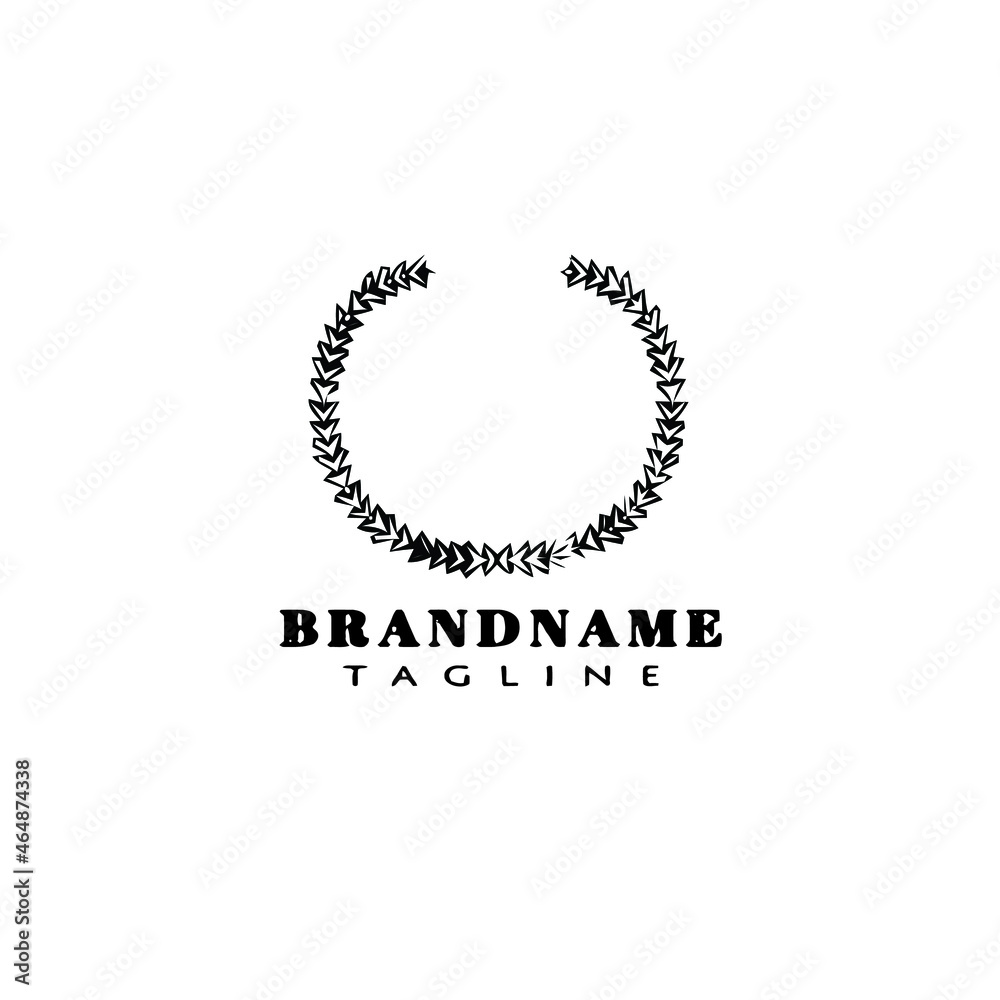 flower frame logo cartoon icon design template black isolated vector flower frame logo cartoon icon design template black isolated vector