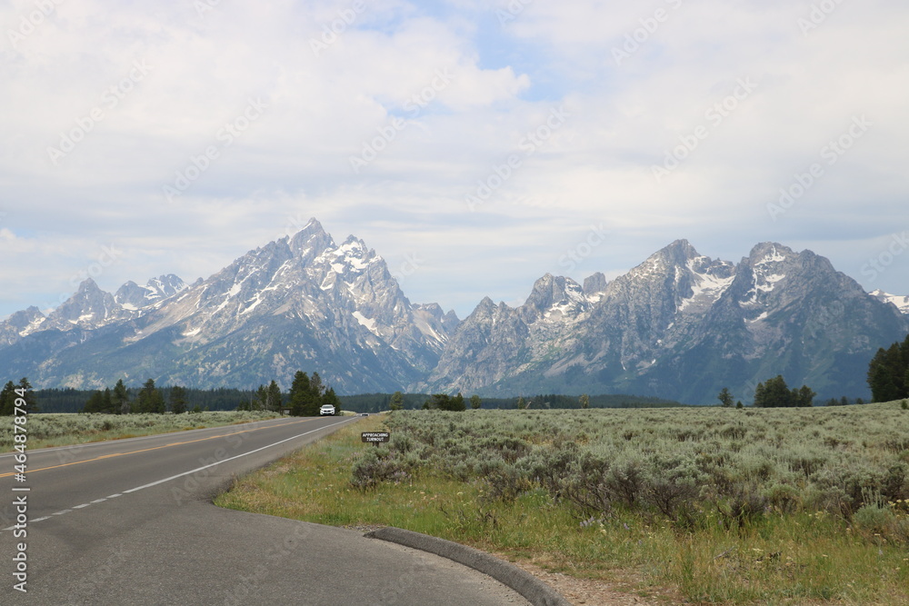 Grand Teton Scenic Byway, Wyoming Grand Teton Scenic Byway, Wyoming