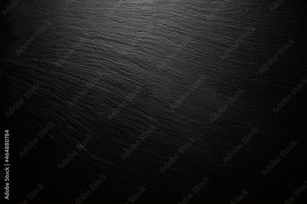 Fototapeta premium Schieferplatte schwarz als Hintergrund