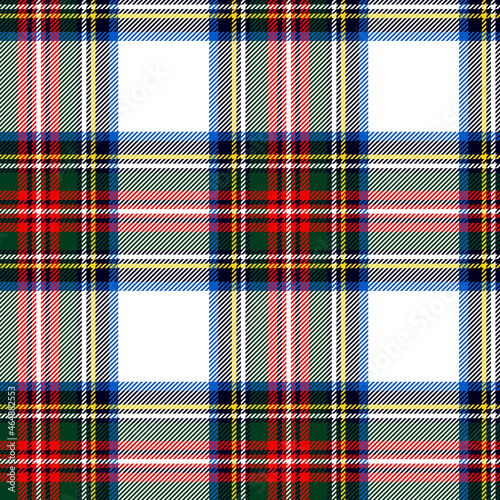 Scottish plaid, classic Stewart Dress Modern tartan photo