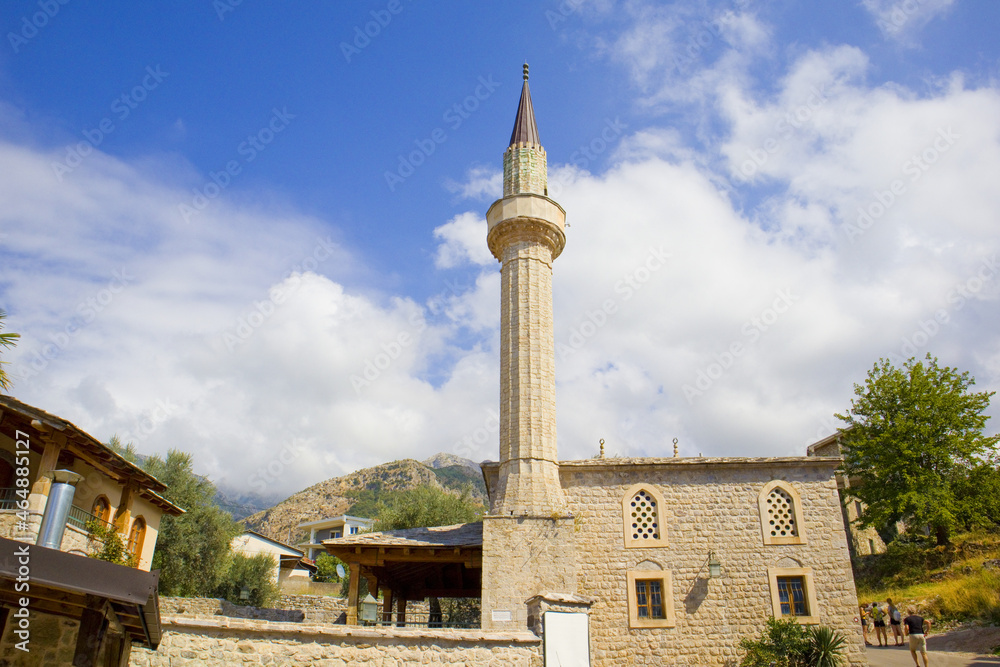 Skanjeviсa Mosque in Old Bar, Montenegro
