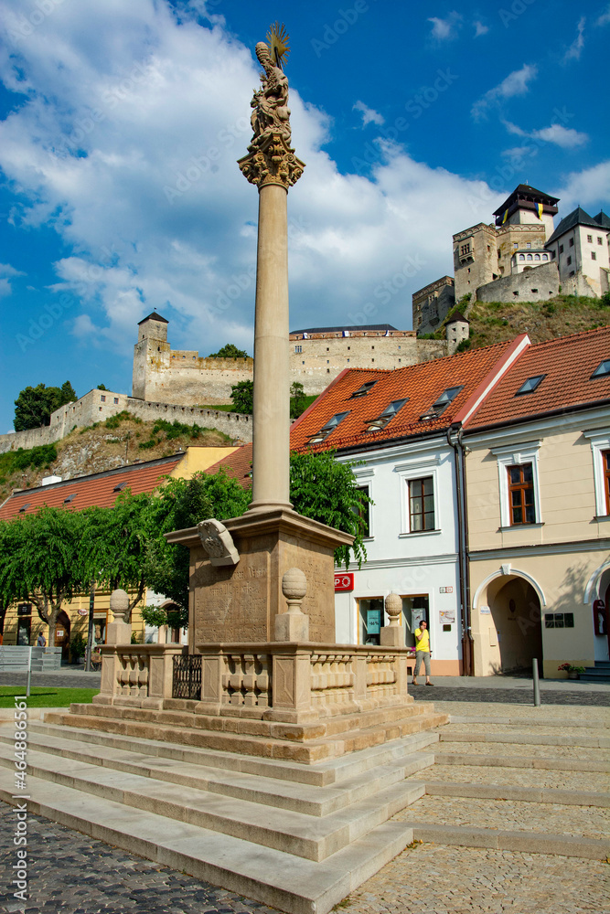 stare miasto w Trenczynie