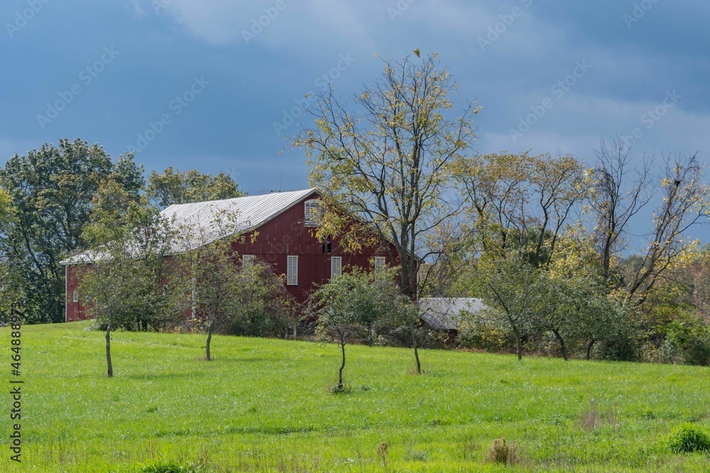 Downpour at the Herbst Farm, Gettysburg, Pennsylvania, USA