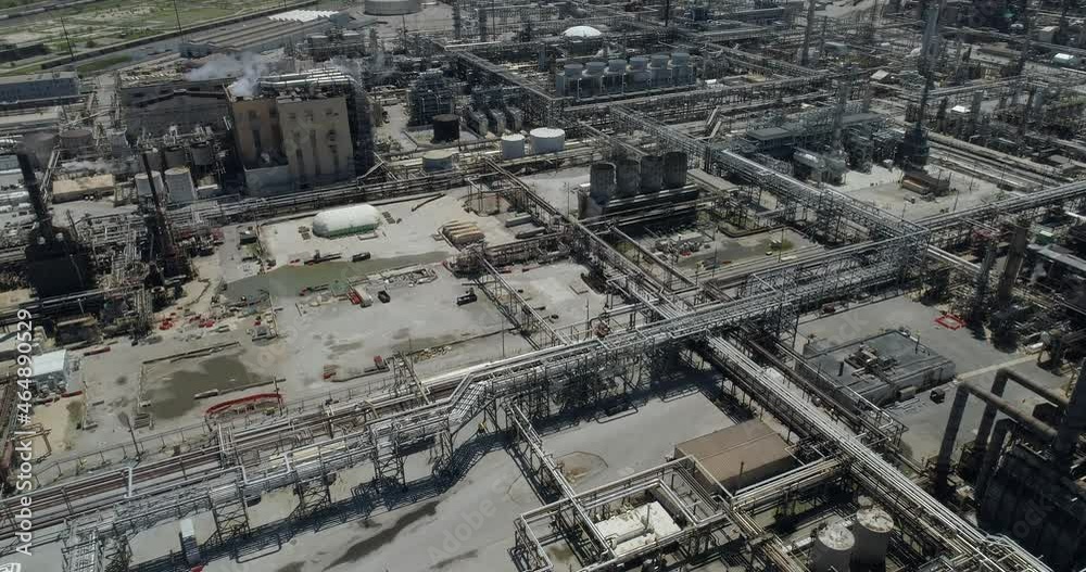 Aerial Shot of Massive Oil Refinery Complex Aerial Shot of Massive Oil Refinery Complex