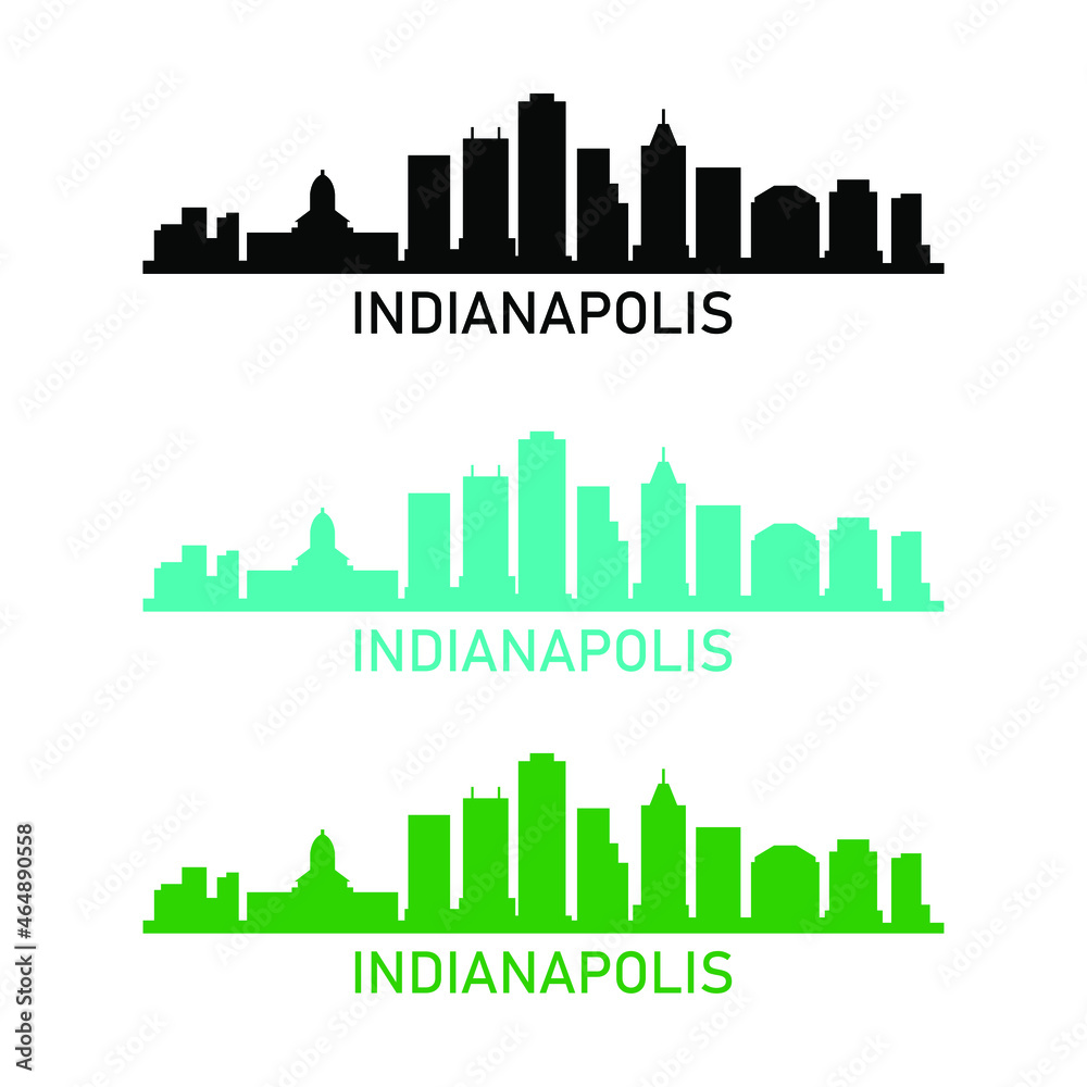 Fototapeta premium Indianapolis skyline