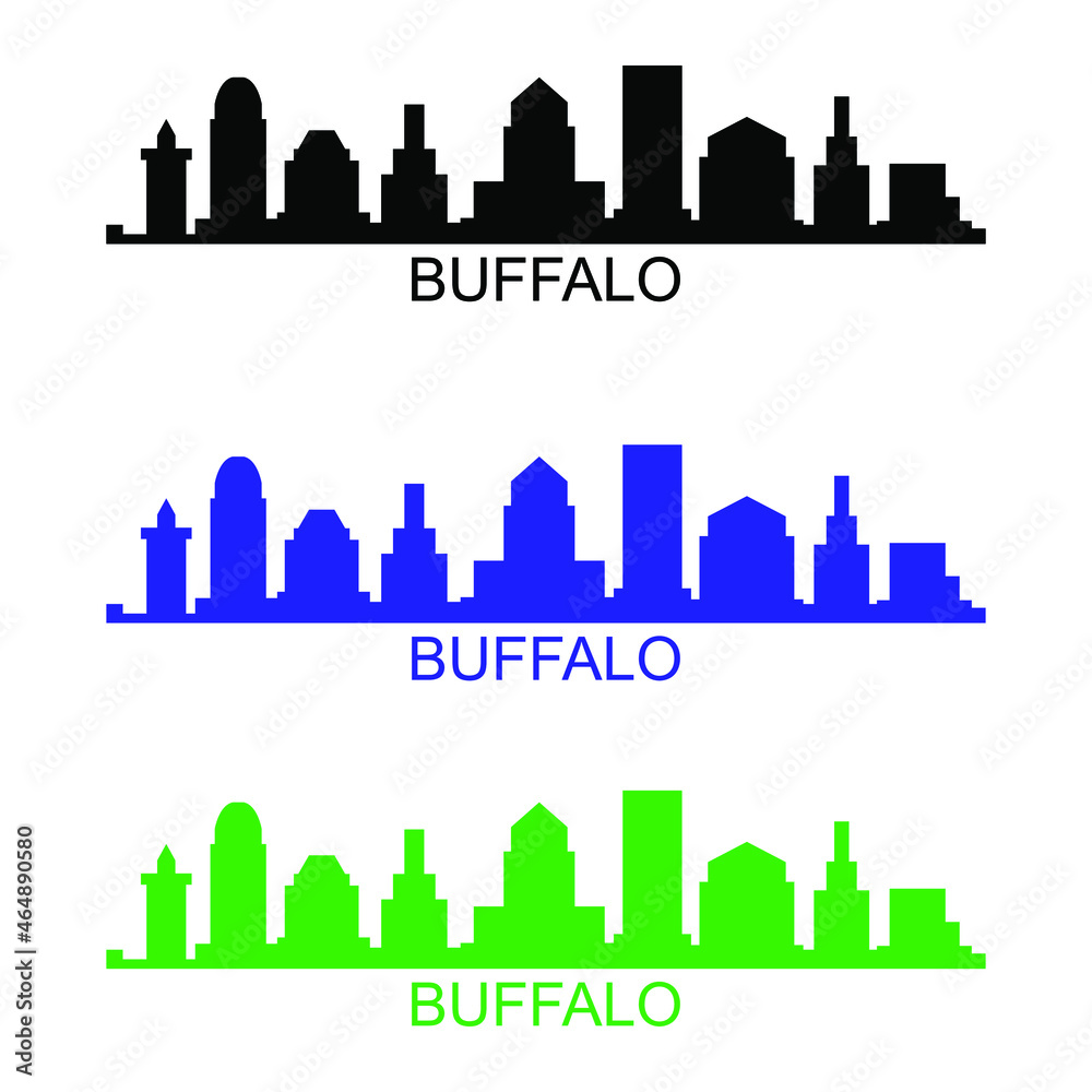 Buffalo skyline