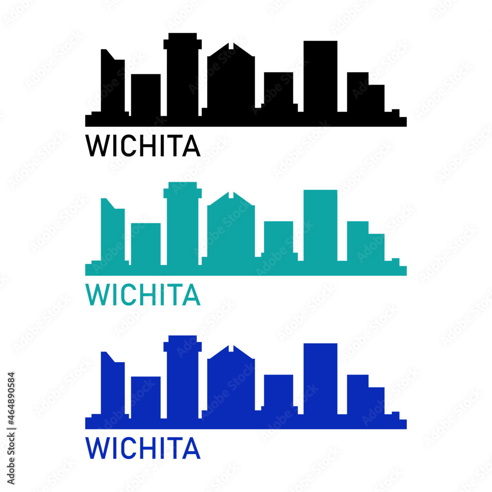 Obraz premium Wichita skyline