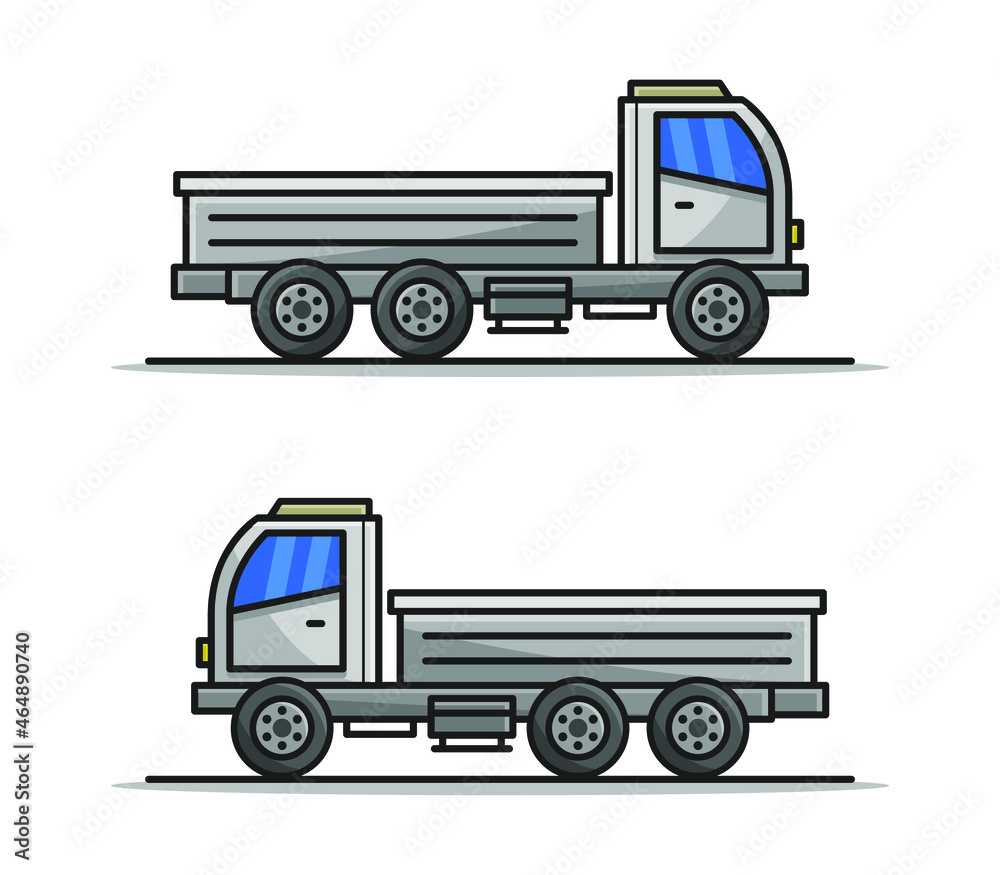 Truck illustrated