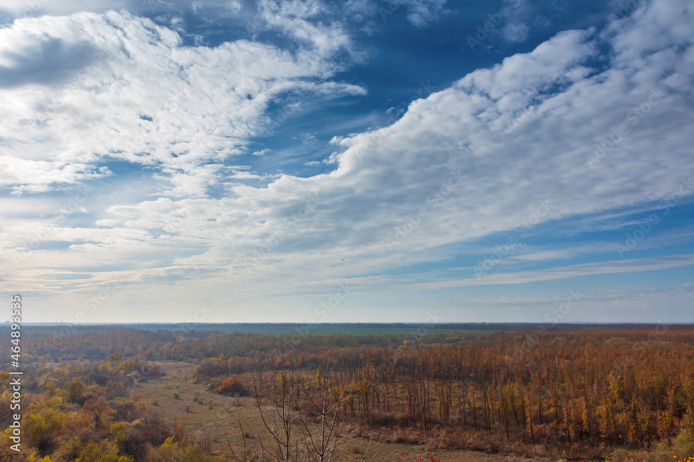 Beautiful pictures of the industrial area. Industrial landscape.