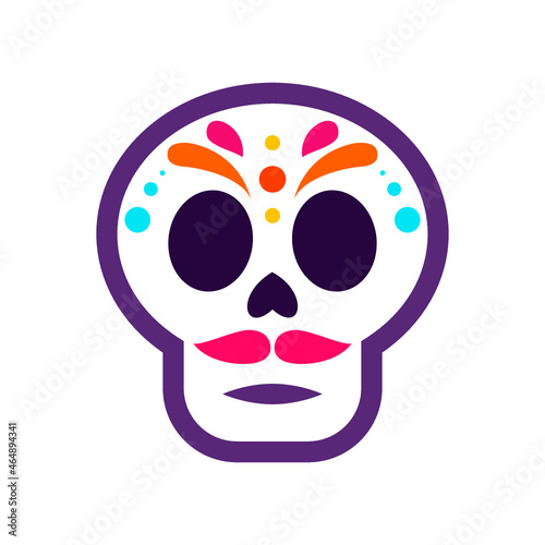 Icono, Calaveritas, Día de muertos, tradición mexicana(Icon, Calaveritas, Day of the dead, Mexican tradition)