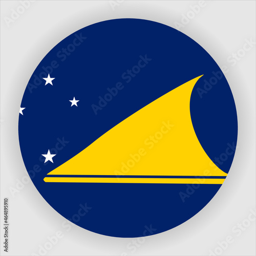 Tokelau Flat Rounded Country Flag button Icon Free Download Tokelau Flat Rounded Country Flag button Icon - GFXLoad