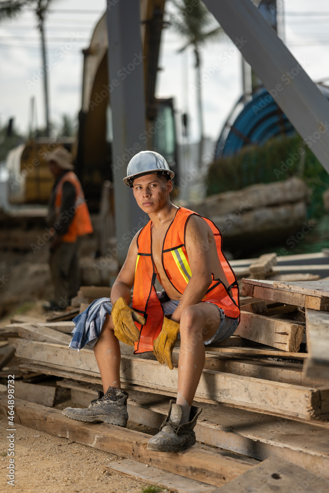 trabajando en obra en construcción, trabajadores, construcción trabajando en obra en construcción, trabajadores, construcción