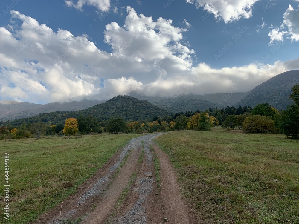 road in the mountains, Margahovit, Armenia