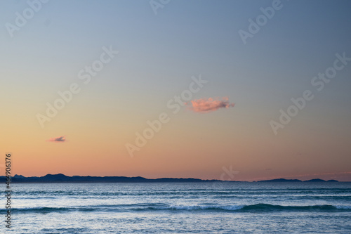 Gold cost beach sunset