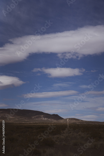 clouds over the mountains