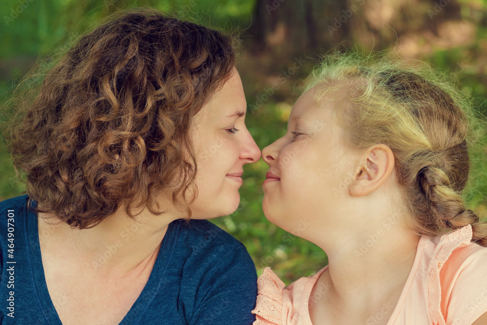 Happy mother, daughter. Cheerful woman with the children. Happy mother, daughter. Cheerful woman with the children.