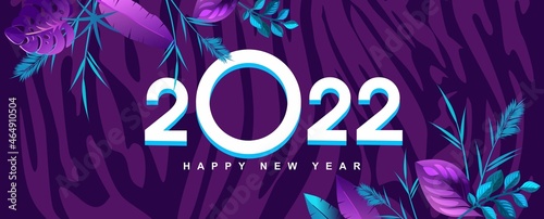 horizontal calendar 2022 tropical climate