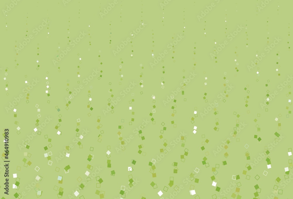 Light Green, Yellow vector template with square style.