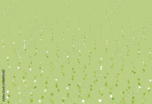 Light Green  Yellow vector template with square style.