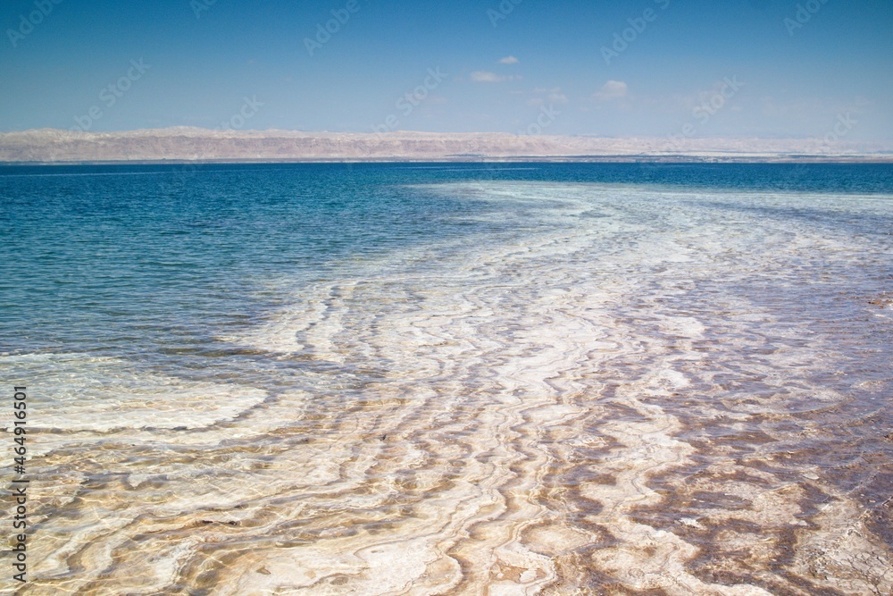 Dead Sea coast from the Jordan side