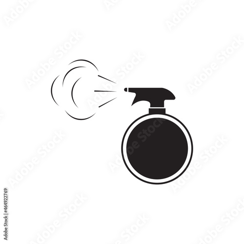 Spray icon logo vector