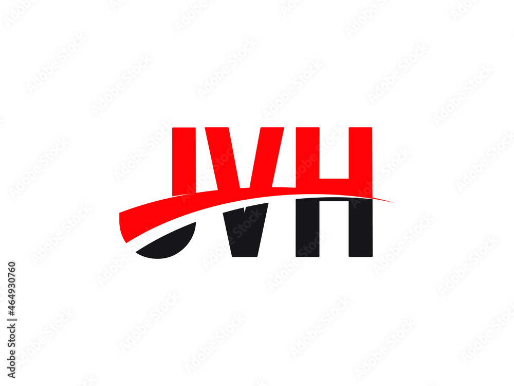 JVH Letter Initial Logo Design Vector Illustration JVH Letter Initial Logo Design Vector Illustration