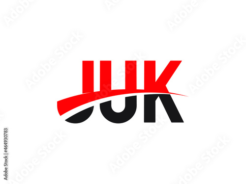 JUK Letter Initial Logo Design Vector Illustration