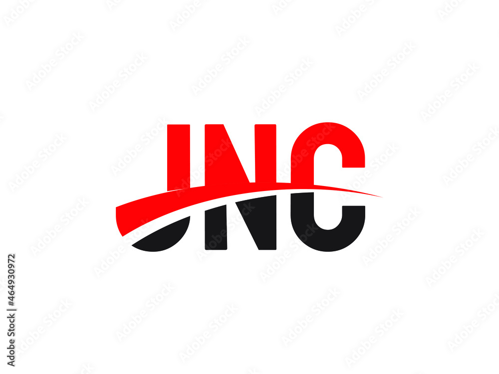 JNC Letter Initial Logo Design Vector Illustration JNC Letter Initial Logo Design Vector Illustration