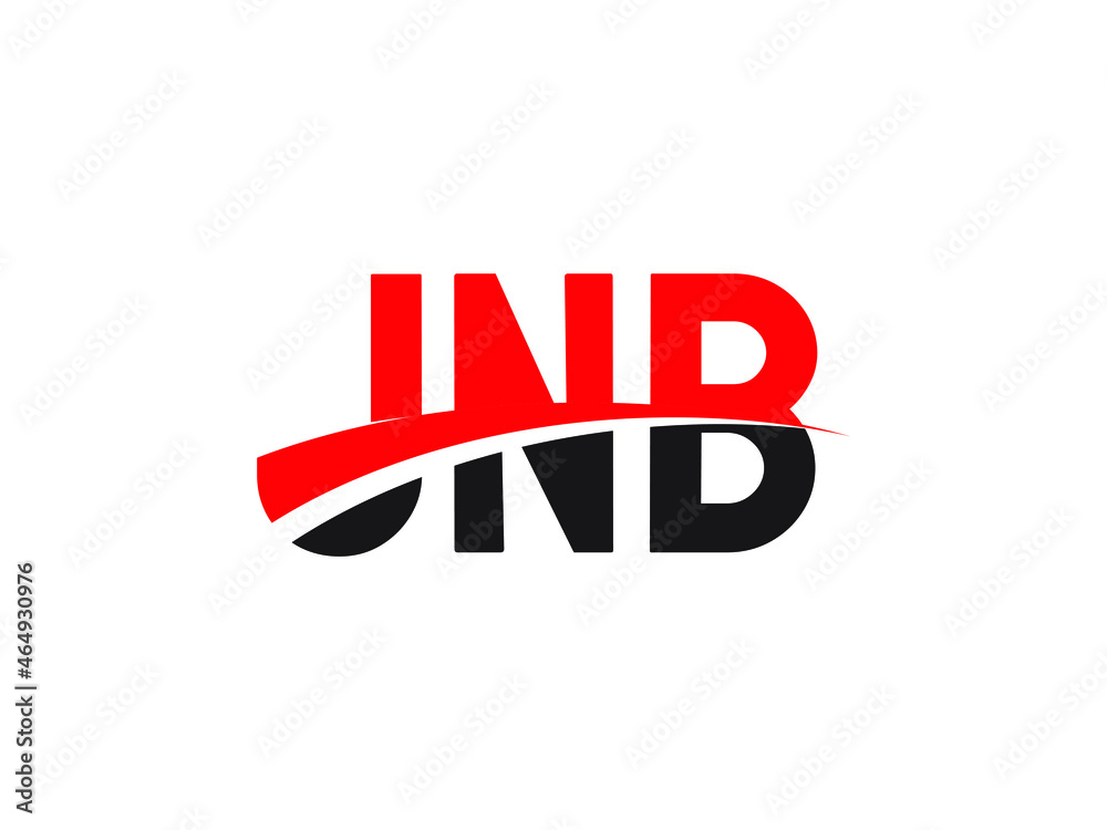 JNB Letter Initial Logo Design Vector Illustration JNB Letter Initial Logo Design Vector Illustration