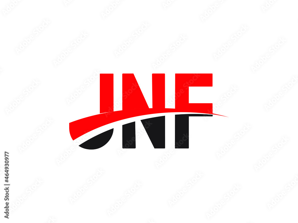 JNF Letter Initial Logo Design Vector Illustration JNF Letter Initial Logo Design Vector Illustration