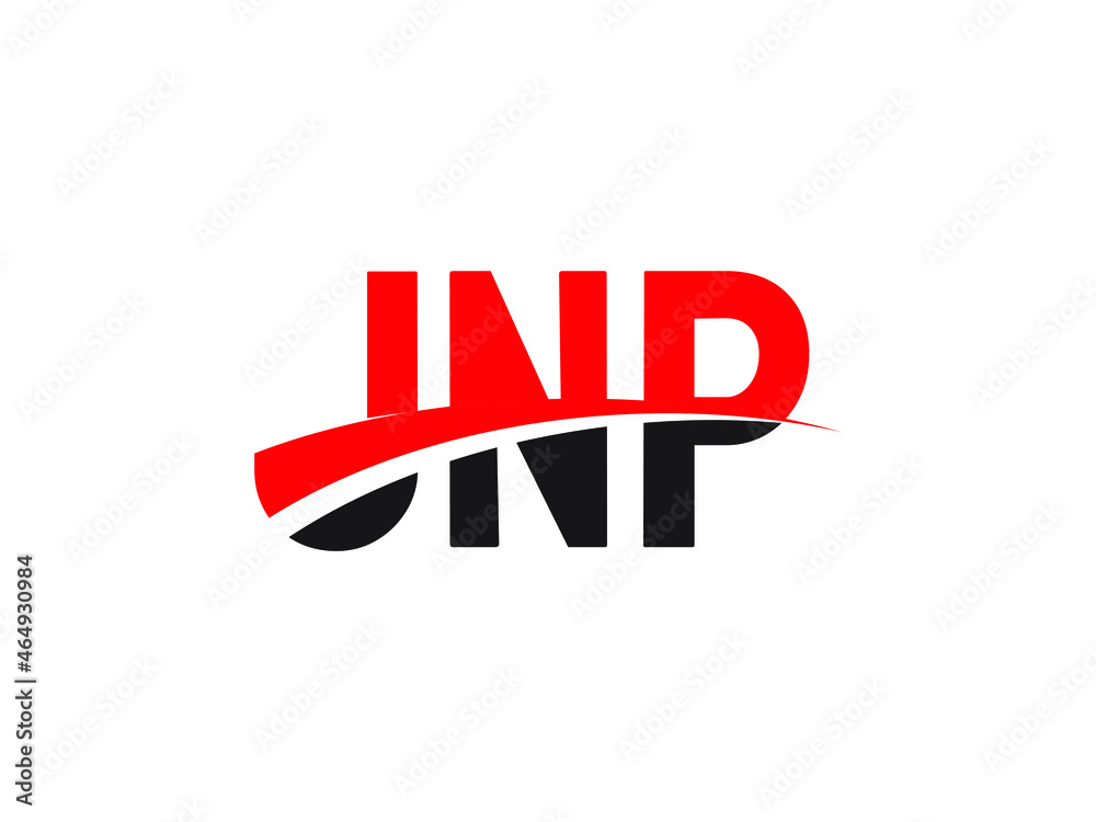 JNP Letter Initial Logo Design Vector Illustration JNP Letter Initial Logo Design Vector Illustration