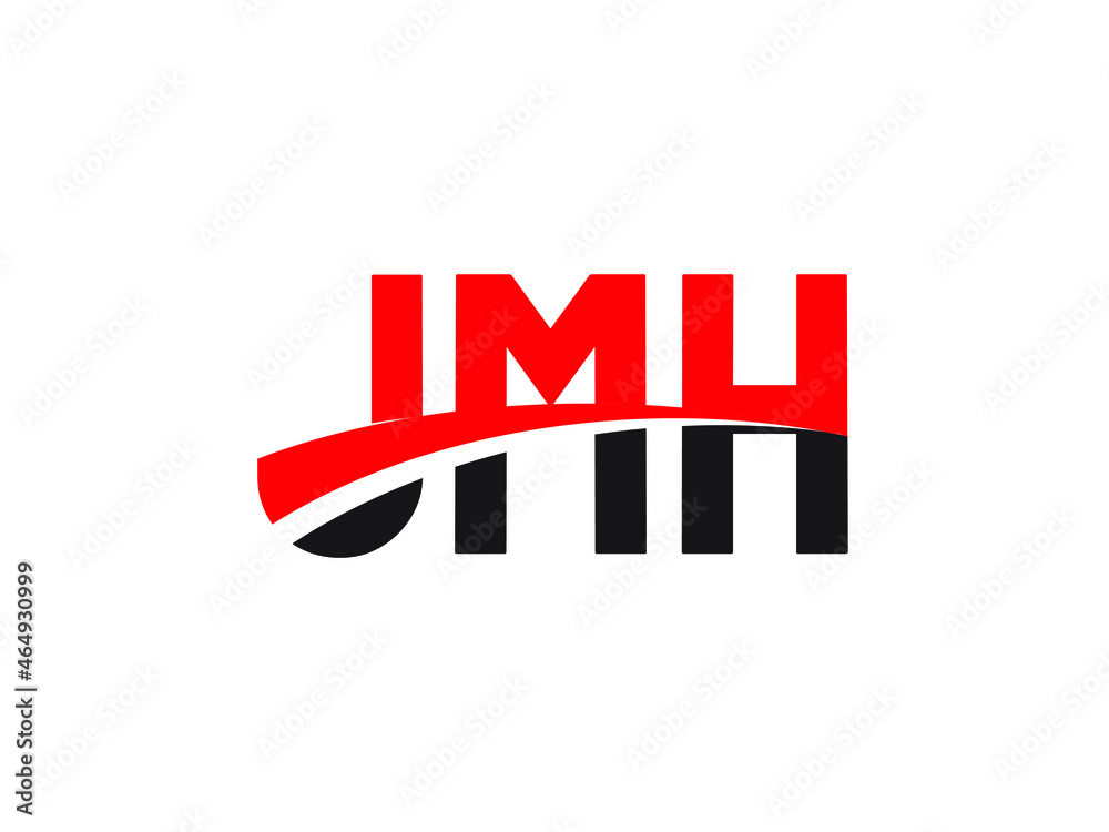 JMH Letter Initial Logo Design Vector Illustration JMH Letter Initial Logo Design Vector Illustration