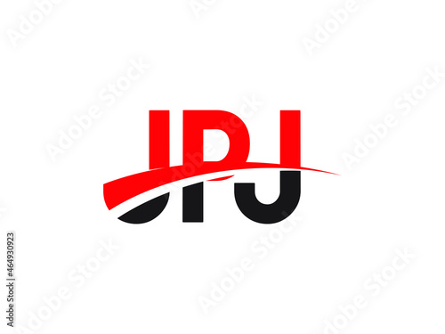 JPJ Letter Initial Logo Design Vector Illustration photo