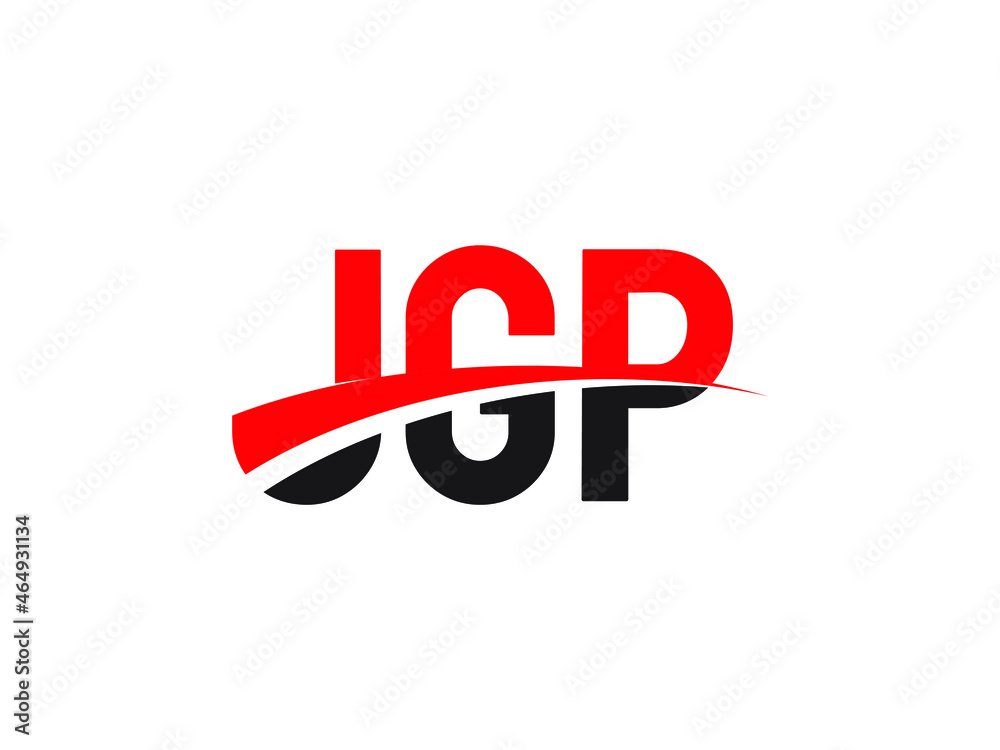 JGP Letter Initial Logo Design Vector Illustration JGP Letter Initial Logo Design Vector Illustration