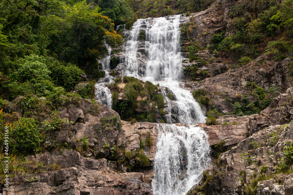 Obraz premium Cachoeira do Candaru em Cavalcante, Goias