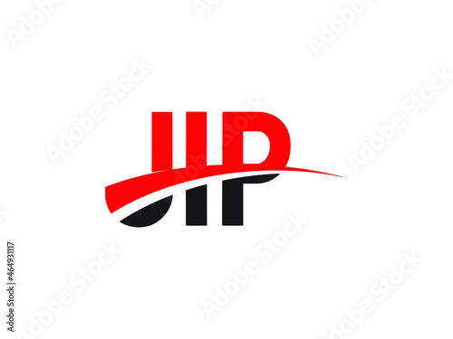 JIP Letter Initial Logo Design Vector Illustration