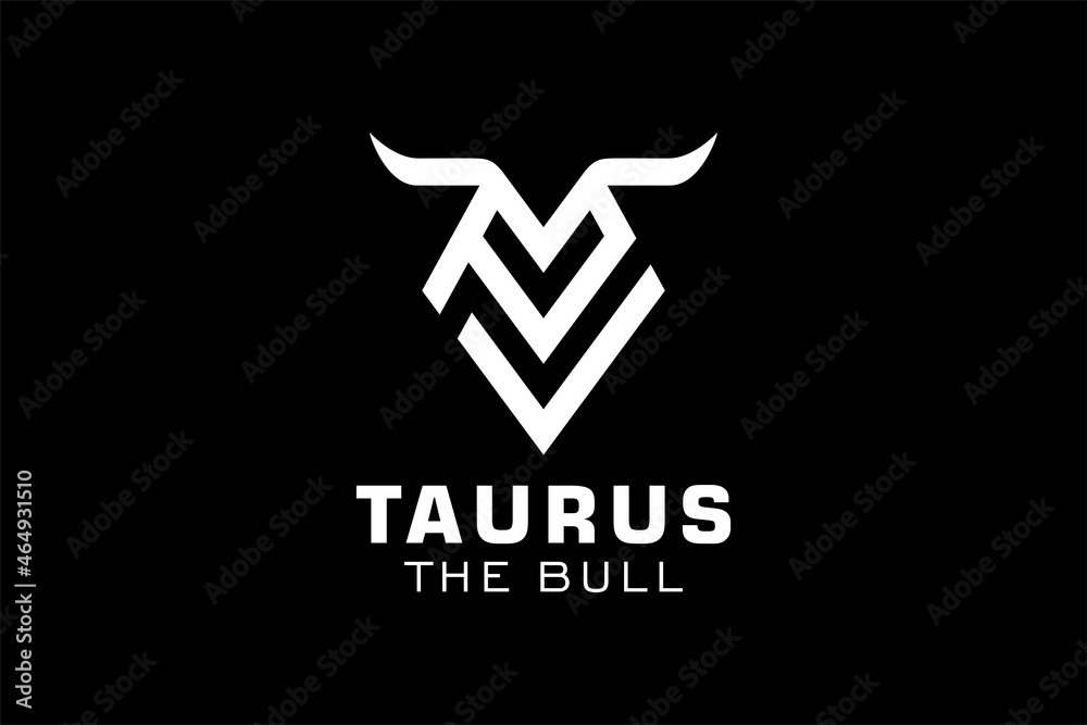 Letter P logo, Bull logo,head bull logo, monogram Logo Design Template Element Letter P logo, Bull logo,head bull logo, monogram Logo Design Template Element