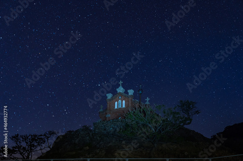 旧野首教会　野崎島　夜景