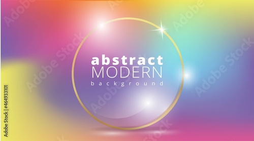 Luxury neon abstract vector background