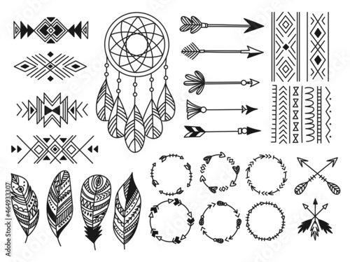 Set of Tribal Design Element
